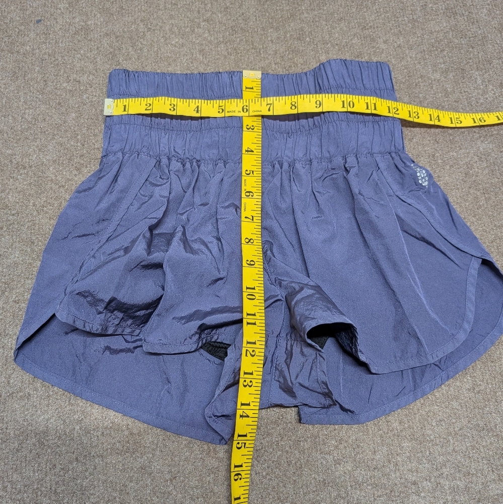 Free People Navy High-Waist Athletic Shorts - Picture 11 of 12